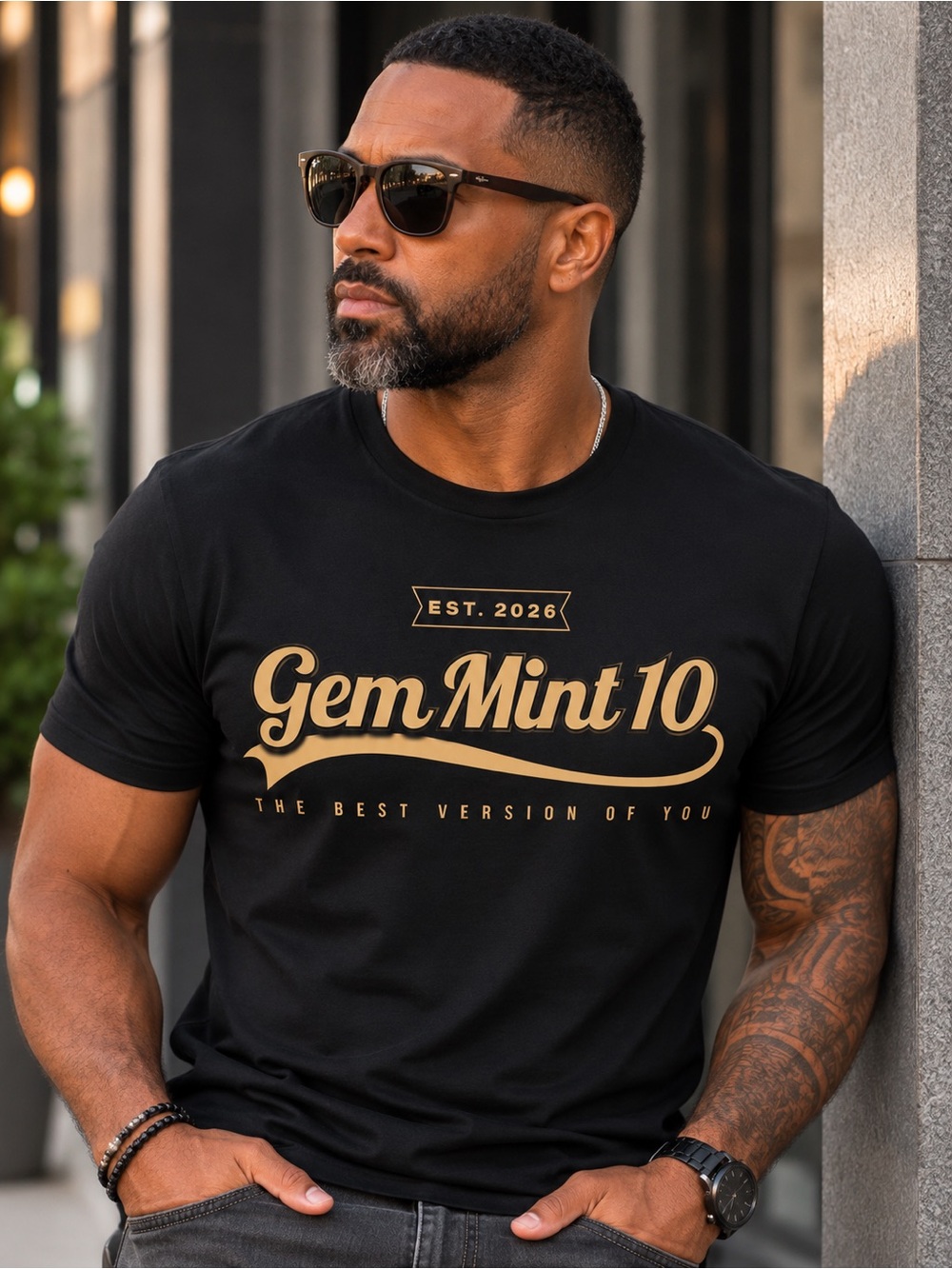 FBC Exclusive Men’s Black Logo T-Shirt